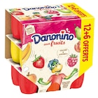 Yaourts aux fruits - DANONINO en promo chez Carrefour Yaourts aux fruits - DANONINO dans le catalogue Carrefour