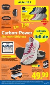 Laufschuhe im Lidl Prospekt "LIDL LOHNT SICH" mit 67 Seiten (Jena)