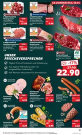 Rindfleisch im Kaufland Prospekt in Lehrte Aktueller Kaufland Prospekt mit Rindfleisch, "KNÜLLER", Seite 29