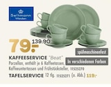 KAFFEESERVICE "Beat" oder TAFELSERVICE von Seltmann für 79,00 € bei Möbel Kraft im Angebot KAFFEESERVICE "Beat" oder TAFELSERVICE von Seltmann im aktuellen Möbel Kraft Prospekt