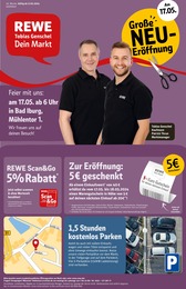 REWE Prospekt für Bad Iburg: "Dein Markt", 32 Seiten, 13.05.2024 - 18.05.2024