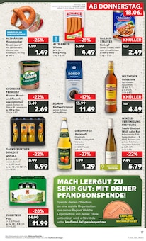 Bier im aktuellen Kaufland Prospekt (Stendal (Hansestadt)) Bier im Kaufland Prospekt "Hier bin ich richtig" mit 56 Seiten (Stendal (Hansestadt))