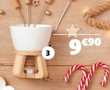 Fondue à la bougie en promo chez Gifi Fondue à la bougie dans le catalogue Gifi