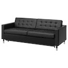 Aktuelles 3er-Bettsofa Grann/Bomstad schwarz/Metall Grann/Bomstad schwarz/Metall Angebot bei IKEA in Jena ab 1.299,00 €