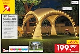 LED Event-Pavillon XXL DomeShelter im Angebot bei Netto Marken-Discount in Kaarst LED Event-Pavillon XXL DomeShelter Angebote von SWING bei Netto Marken-Discount Kaarst für 199,99 €