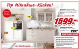 Aktuelles Küchenblock Jasmin Angebot bei Möbel AS in Mannheim ab 1.599,00 €