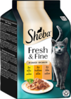 Fresh & Fine Katzennahrung im Angebot bei budni in Seevetal Fresh & Fine Katzennahrung Angebote von Sheba bei budni Seevetal für 2,19 €