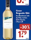 Grauer Burgunder QbA im ALDI SÜD Prospekt Grauer Burgunder QbA im aktuellen ALDI SÜD Prospekt für 1,79 €