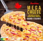 PIZZA MÉGA CHEESE SURGELÉE AUCHAN - AUCHAN en promo chez Auchan Supermarché Versailles à 9,18 €