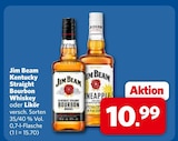 Kentucky Straight Bourbon Whiskey Angebote von Jim Beam bei combi Hannover für 10,99 €