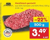 Netto Marken-Discount Reddeber - Hackfleisch gemischt Angebot im Prospekt Hackfleisch gemischt bei Netto Marken-Discount im Reddeber Prospekt für 3,49 €