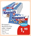 Nussschnitte von Knoppers für 1,99 € bei budni im Angebot Nussschnitte von Knoppers im aktuellen budni Prospekt