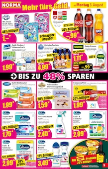 Coca Cola im aktuellen Norma Prospekt (Nettetal) Coca Cola im Norma Prospekt "Mehr fürs Geld" mit 28 Seiten (Nettetal)