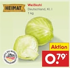 Weißkohl bei Netto Marken-Discount im Haste Prospekt für 0,79 €
