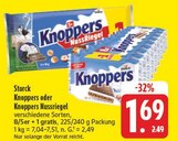 EDEKA Markneukirchen - Knoppers Angebot im Prospekt Knoppers bei EDEKA im Markneukirchen Prospekt für 1,69 €
