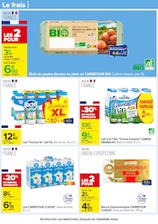 Promos Lait Bio dans le catalogue "Carrefour" de Carrefour à la page 30 Promos Lait Bio dans le catalogue "Carrefour" de Carrefour à la page 30