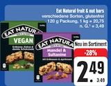 Aktuelles fruit & nut bars Angebot bei E center in Chemnitz ab 2,49 €