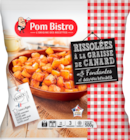 POMMES DE TERRE RISSOLÉES À LA GRAISSE DE CANARD SURGELÉES POM BISTRO - POM BISTRO en promo chez Auchan Hypermarché POMMES DE TERRE RISSOLÉES À LA GRAISSE DE CANARD SURGELÉES POM BISTRO - POM BISTRO dans le catalogue Auchan Hypermarché
