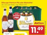 Premium Pils oder Alkoholfrei bei Netto Marken-Discount im Prospekt "" für 11,49 €