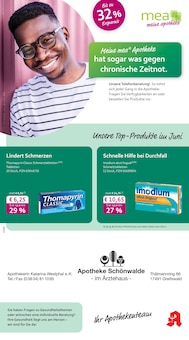 Aktueller mea - meine apotheke Prospekt "Unsere Juni-Angebote" für Greifswald Aktueller mea - meine apotheke Prospekt für Greifswald mit Seiten