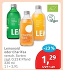 Lemonaid oder ChariTea für 1,29 € bei budni im Angebot Lemonaid oder ChariTea im aktuellen budni Prospekt
