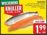 Lachsfilet bei E center im Stolberg Prospekt für 1,99 €