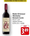 Baden Ortenauer Weinkeller Rotwein Cuvée Angebot in Lambertskreuz Baden Ortenauer Weinkeller Rotwein Cuvée im aktuellen Prospekt bei E center in Lambertskreuz