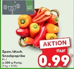 Span./dtsch. Snackpaprika im Angebot bei Kaufland in Niederkassel Span./dtsch. Snackpaprika Angebote bei Kaufland Niederkassel für 0,99 €