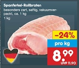 Aktuelle Schweinefilet Angebote bei Netto Marken-Discount in Rostock Aktuelles Spanferkel-Rollbraten Angebot bei Netto Marken-Discount in Rostock ab 8,99 €