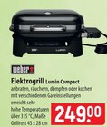 weber Elektrogrill Lumin Compact im Angebot bei famila Nordost in Stralsund weber Elektrogrill Lumin Compact Angebote bei famila Nordost Stralsund für 249,00 €
