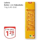 Aktuelles Leibniz Butter- oder Kakaokeks Angebot bei GLOBUS in Braunschweig ab 1,29 €