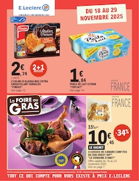 Prospectus E.Leclerc, "TOUT CE QUI COMPTE POUR VOUS EXISTE À PRIX E.LECLERC" à San-Gavino-Di-Fiumorbo et alentours, 28 pages, 18/11/2025 - 29/11/2025 Catalogue E.Leclerc "TOUT CE QUI COMPTE POUR VOUS EXISTE À PRIX E.LECLERC" à San-Gavino-Di-Fiumorbo et alentours, 28 pages, 18/11/2025 - 29/11/2025
