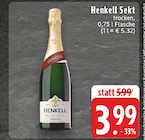 Aktuelles Sekt trocken Angebot bei EDEKA in Paderborn ab 3,99 €