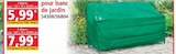 Housse pour banc de jardin - Norma à Strasbourg Housse pour banc de jardin en promo chez Norma Strasbourg à 5,99 €