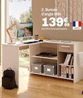 Bureau d'angle Milo - But à Bron Bureau d'angle Milo en promo chez But Bron à 139,99 €
