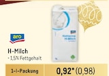 H-Milch Angebote von aro bei Metro Albstadt für 0,98 €