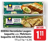 Laugenbaguette im Angebot bei E center in Singen Laugenbaguette Angebote von EDEKA Herzstücke bei E center Singen für 1,11 €