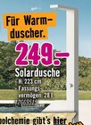 Solardusche Angebote bei Hornbach Germering für 249,00 €