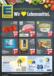 Aktueller EDEKA Supermarkt Prospekt in Wittichenau und Umgebung, "Wir lieben Lebensmittel!" mit 8 Seiten, 10.03.2025 - 15.03.2025