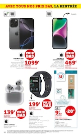 IPhone Angebote im Prospekt "LES PRIX BAS Spécial rentrée" von Hyper U auf Seite 92