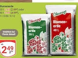 Aktuelle Blumenerde Angebote bei GLOBUS in Wiesbaden Aktuelles Blumenerde 20 l oder Blumenerde 40 l Angebot bei GLOBUS in Wiesbaden ab 2,49 €