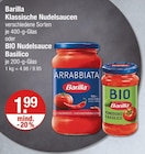 Klassische Nudelsaucen oder BIO Nudelsauce Basilico im V-Markt Prospekt Klassische Nudelsaucen oder BIO Nudelsauce Basilico von Barilla im aktuellen V-Markt Prospekt für 1,99 €