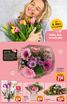 Blumen im REWE Prospekt "Dein Markt" mit 32 Seiten (Chemnitz)