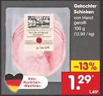 Gekochter Schinken im Angebot bei Netto Marken-Discount in Dormagen Gekochter Schinken Angebote bei Netto Marken-Discount Dormagen für 1,29 €