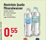 Aktuelles Mineralwasser Angebot bei Marktkauf in Duisburg ab 0,55 €