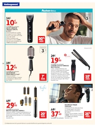 Offre Tondeuse Électrique dans le catalogue Auchan Hypermarché du moment à la page 30