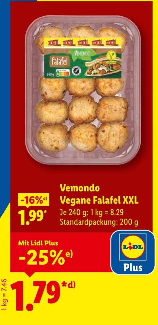 Vegane Falafel XXL