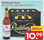 Pilsner im Angebot bei Netto Marken-Discount in Frankenthal Pilsner Angebote von Radeberger bei Netto Marken-Discount Frankenthal für 10,99 €