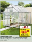 Gewächshaus „Franzi“ Angebote bei toom Baumarkt Castrop-Rauxel für 349,99 €