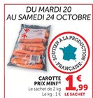 Carotte Prix Mini à U Express dans Lyon
